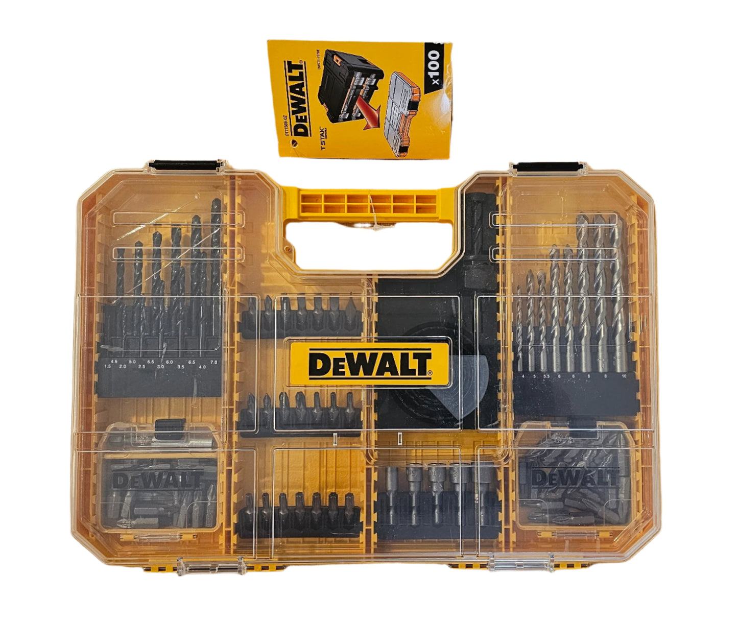 DEWALT DT71569-QZ (100 pc) Drill Bit Set High Performance