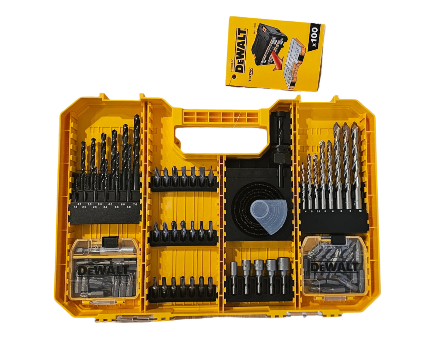 DEWALT DT71569-QZ (100 pc) Drill Bit Set High Performance