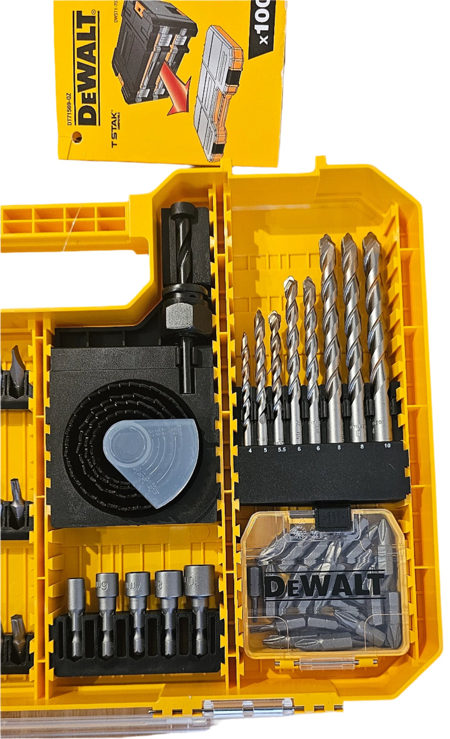 DEWALT DT71569-QZ (100 pc) Drill Bit Set High Performance