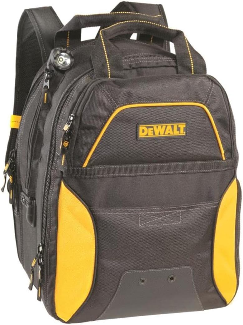 Dewalt DGCL33 Pro 33 Pocket Lighted USB Charging Tool Backpack