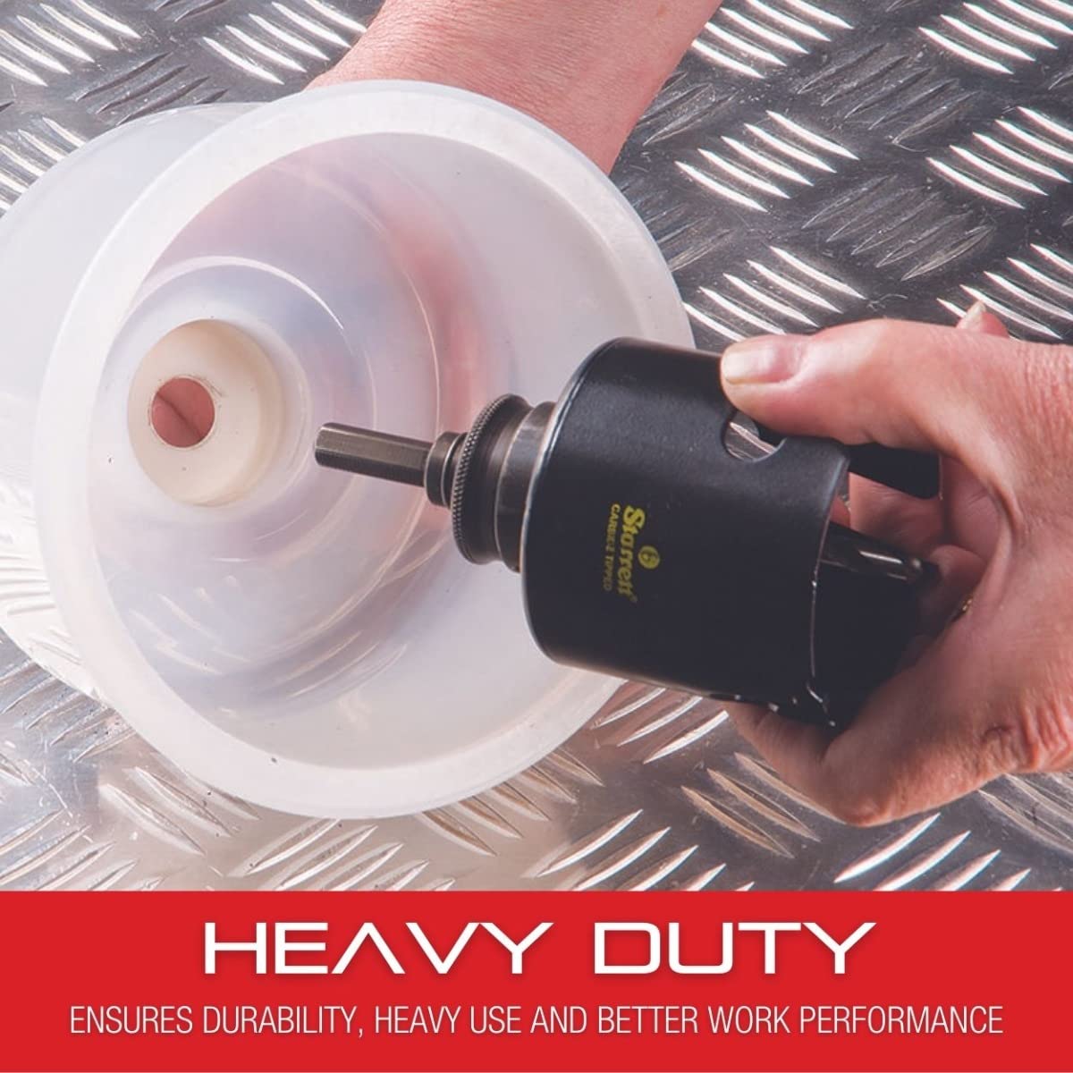 Starrett Debris Dust Collector - DB2 Durable Drill Hole Saw Dust Bowl 121mm