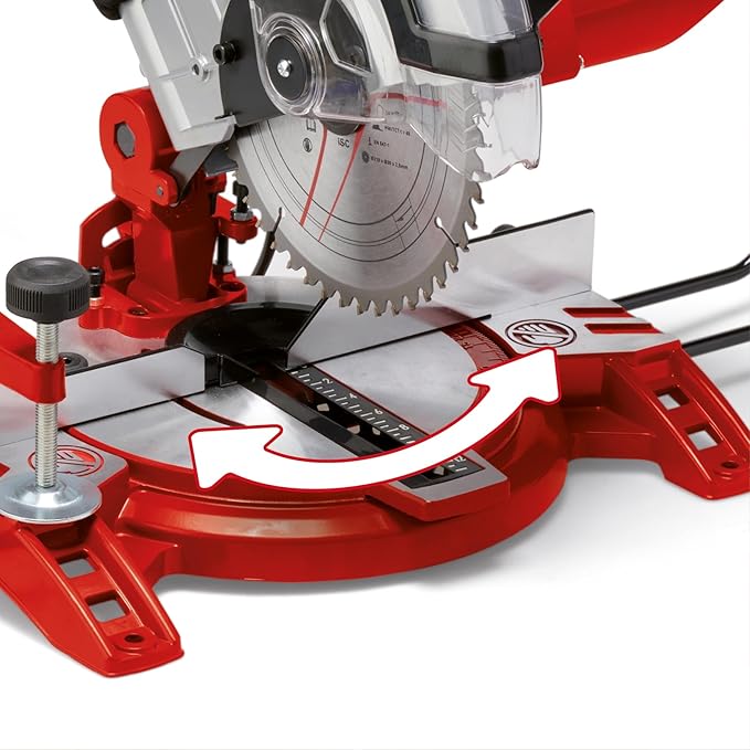 Einhell Crosscut Mitre Saw 210mm TC-MS 2112 1600W Work Table Carbide Saw 230V