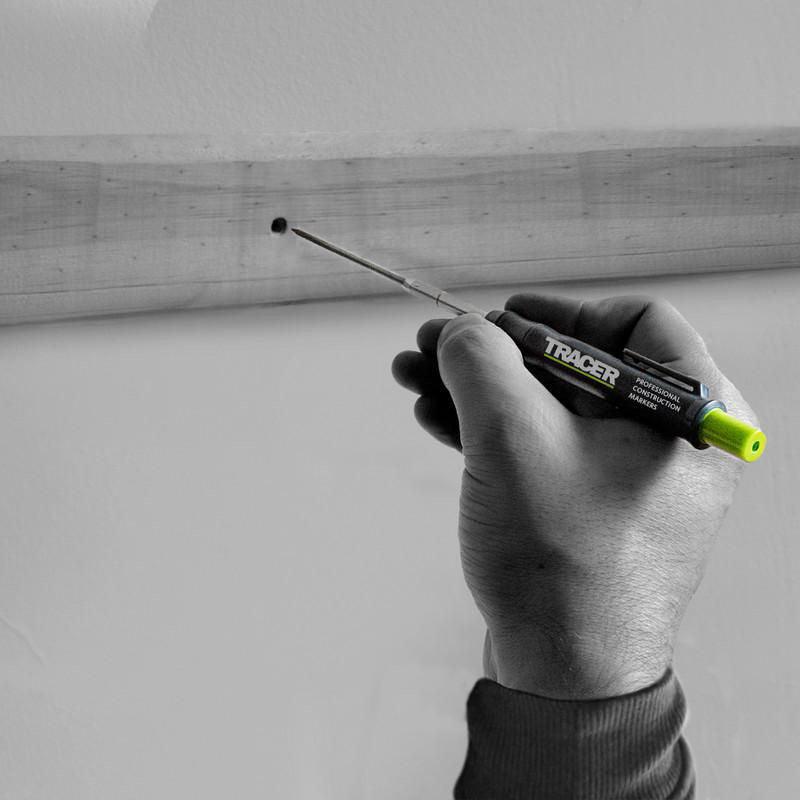Tracer Deep Hole Marker Pen, Pencil & Lead Set with Holsters