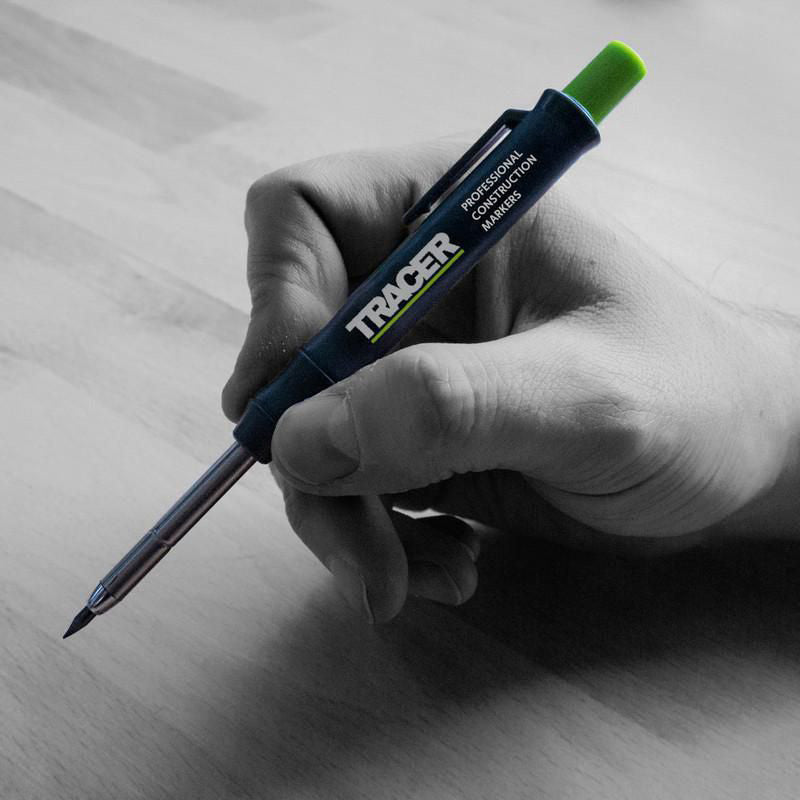 Tracer Deep Hole Marker Pen, Pencil & Lead Set with Holsters