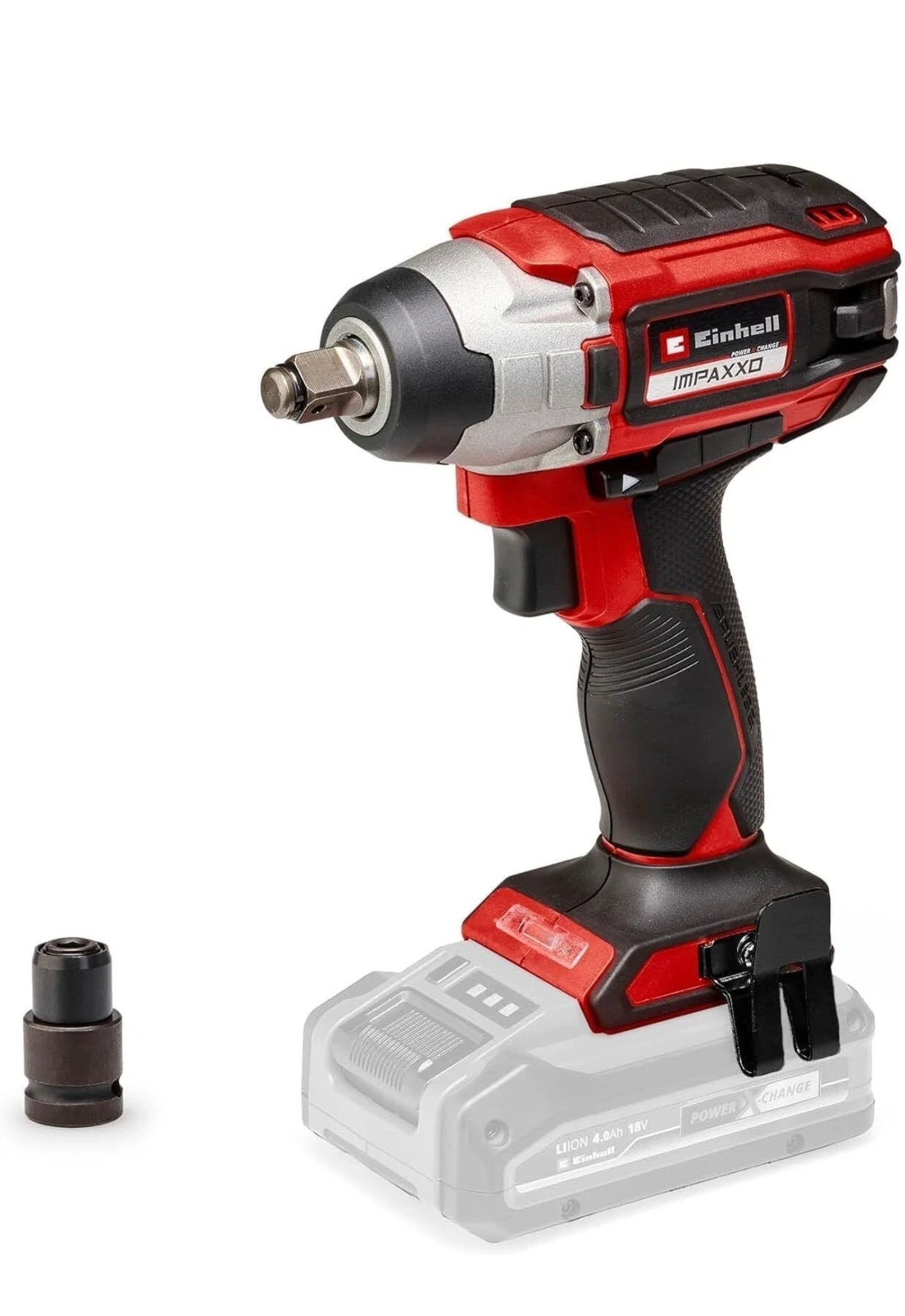 Einhell Professional IMPAXXO 18/230 18v 1/2" Impact Wrench 2.5ah battery charger