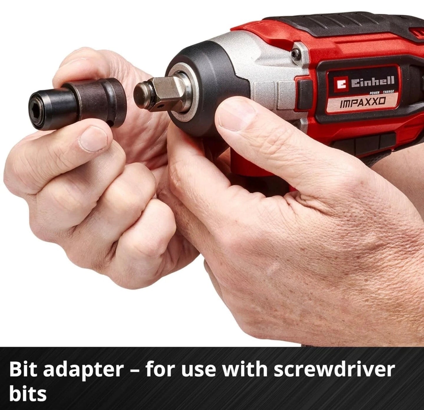Einhell Professional IMPAXXO 18/230 18v 1/2" Impact Wrench 2.5ah battery charger