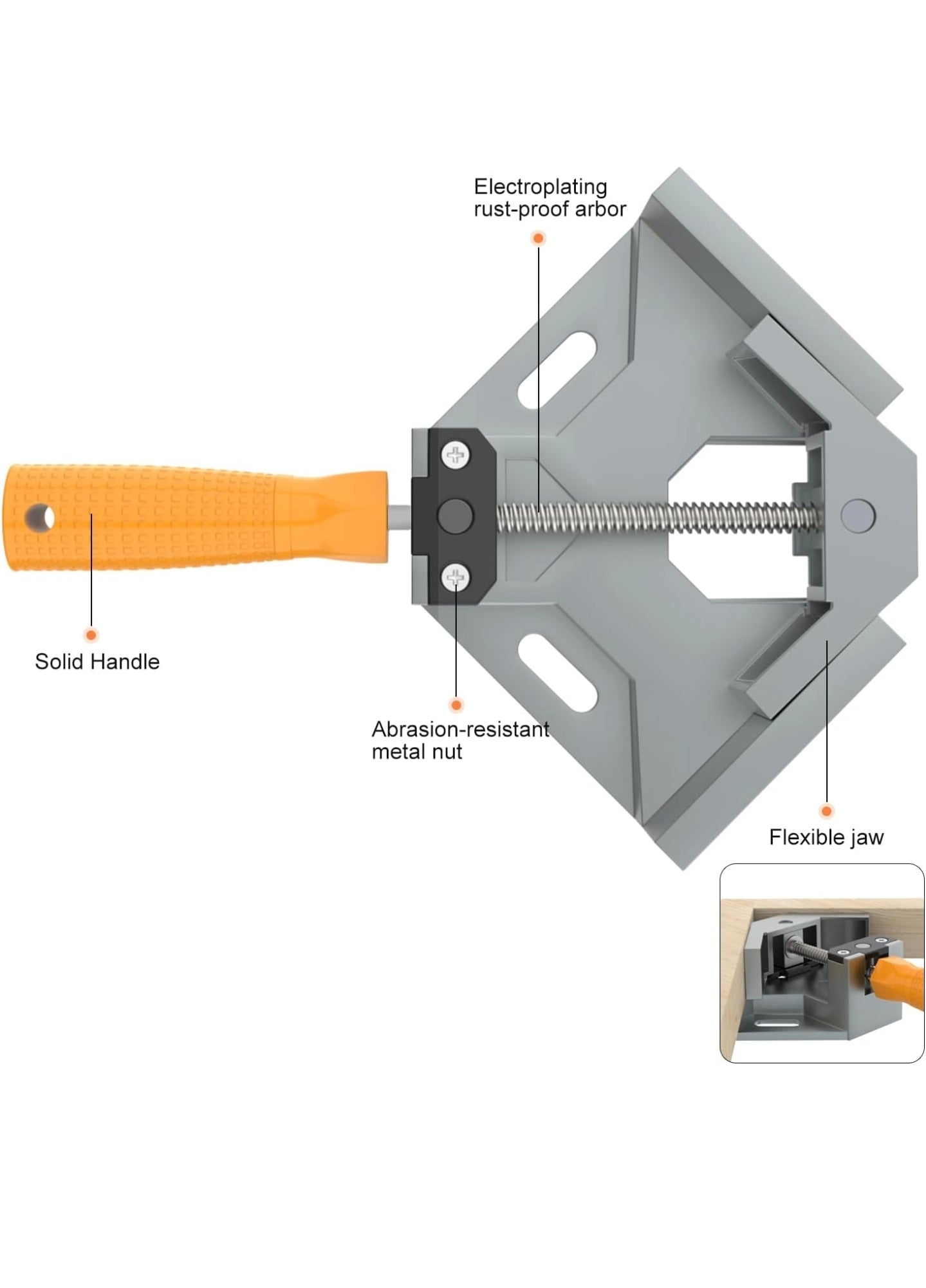 Right Angle Clamp 90° Corner Clamp