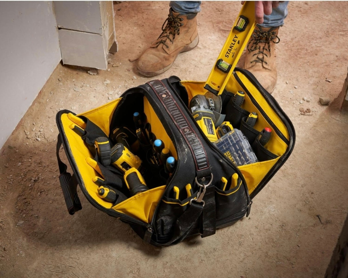 Stanley Fatmax FMST1-73607 Fatmax Dual Access Bag, 43 x 28 x 30 cm, Black