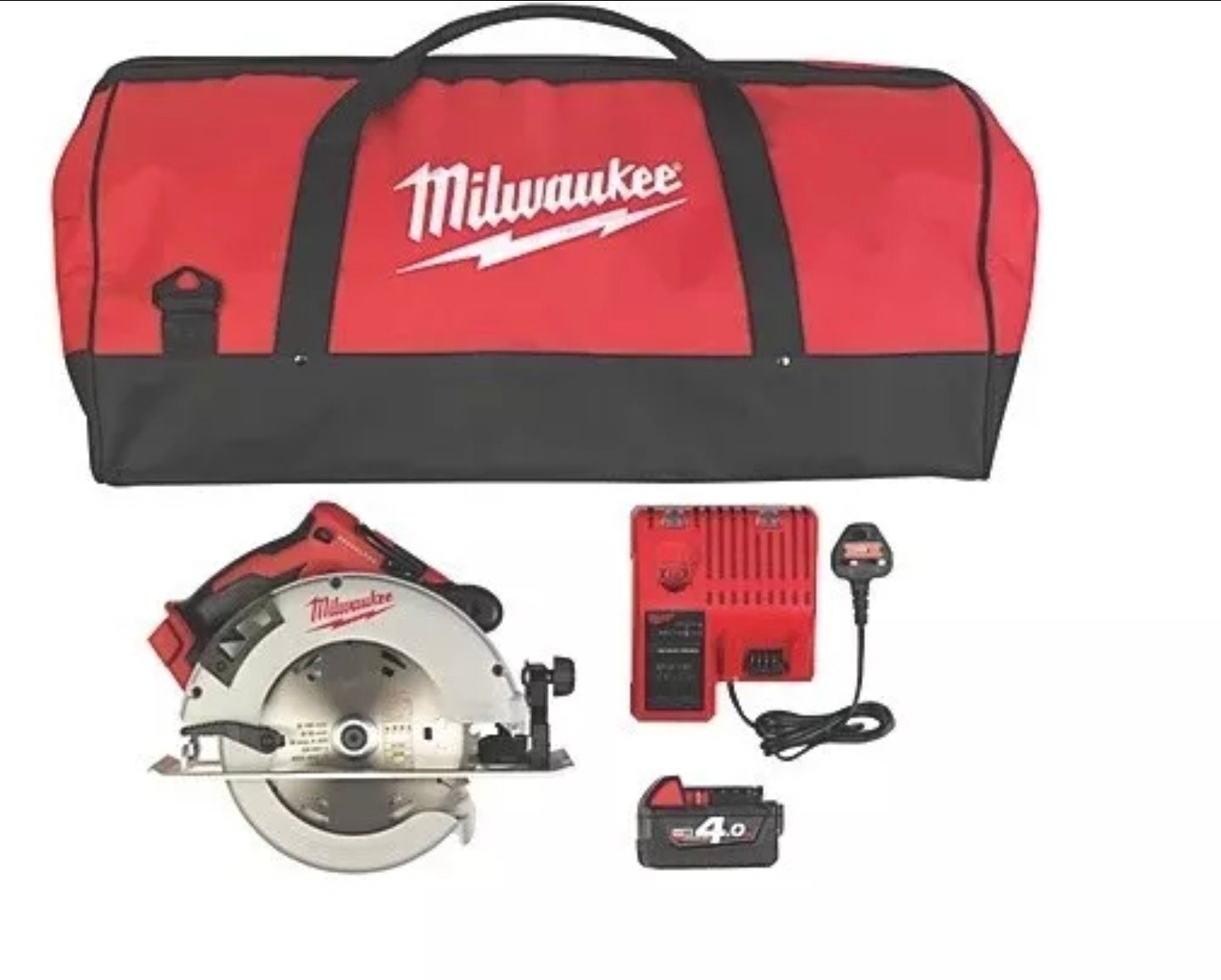 Milwaukee M18 BLCS66-401B 190mm 18V 1 x 4.0Ah Li-Ion Brushless Cordlesss Kit
