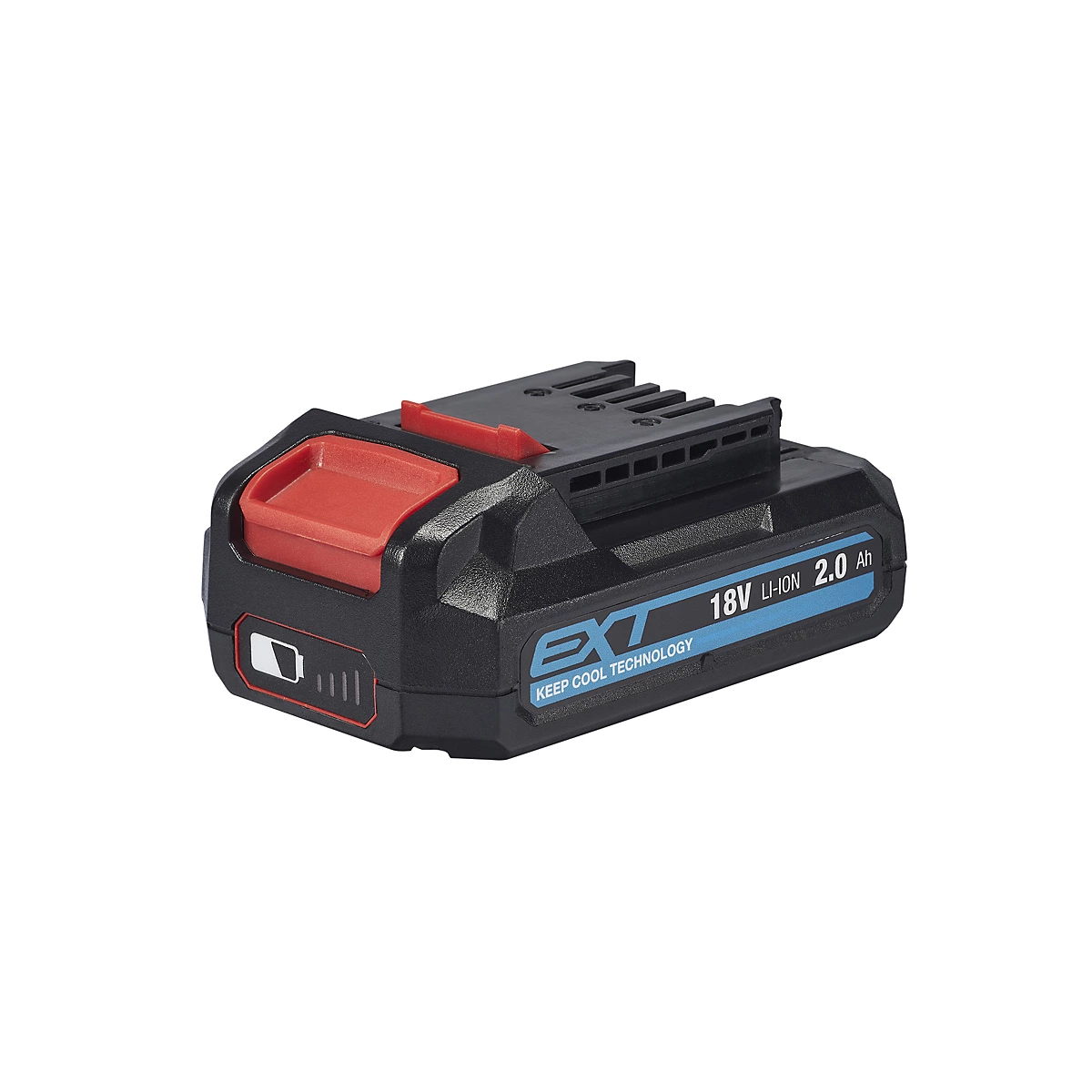 Erbauer 18V 3 x 2Ah Li-ion EXT EBAT18-Li-2/EMC18-Li Fast Battery Charger KIT