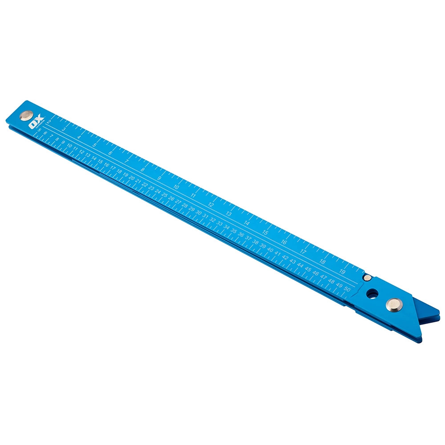 OX Pro Aluminium Folding square (L)600mm (W)3mm