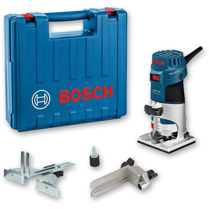 Bosch GKF 600 Professional Palm Router 600W 240V 1/4" Case