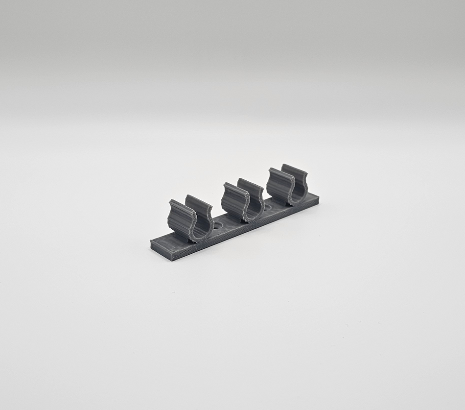 SDS Plus Drill Bit Holder – 3D Printed Wall Mount Holds 3 bits