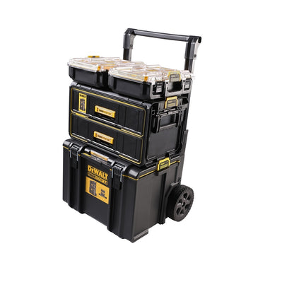 DeWalt ToughSystem 2.0 Tower with 2 x Half Organisers and Drawer Unit DS450
