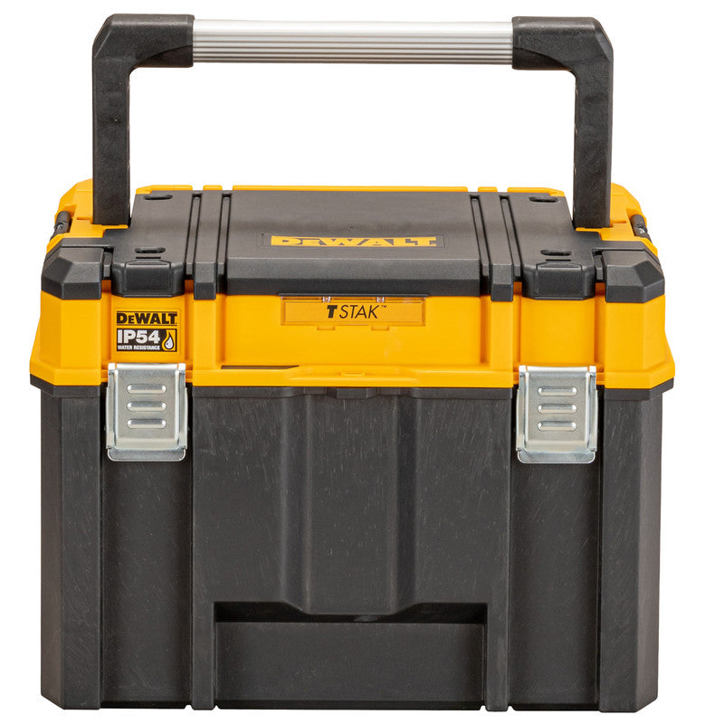 DeWalt TSTAK 2.0 Deep Organiser Top & High Capacity Organiser Builders Combo