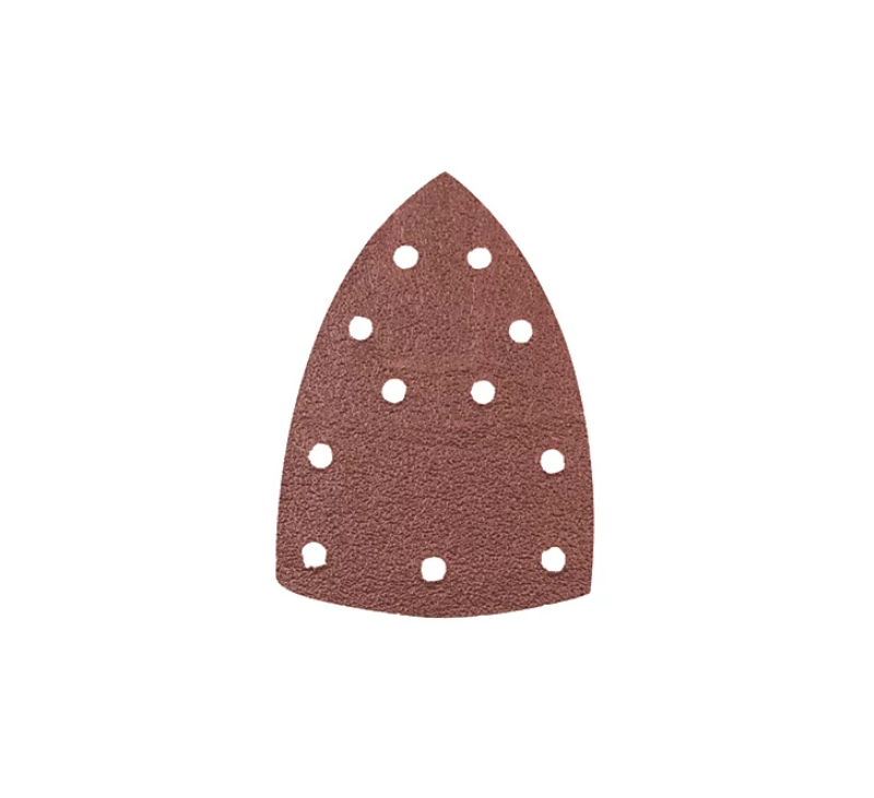 Titan 40/80/120 Grit 11-Hole Punched Multi-Material Sanding Sheets 150mm x 100mm 5 Pack
