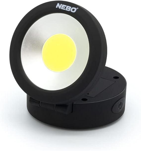 NEBO Angle Light Battery Operated Adjustable Magnetic Work Camping Light Hook