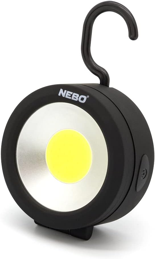 NEBO Angle Light Battery Operated Adjustable Magnetic Work Camping Light Hook