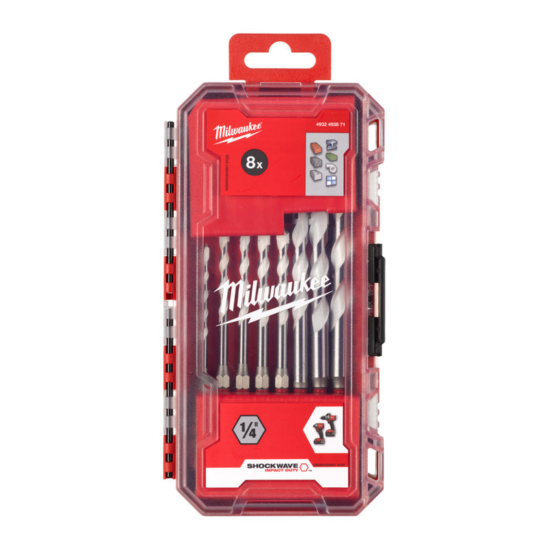 Milwaukee Shockwave Impact Duty Multi-Material Drill Bit 5-12mm 4932493872