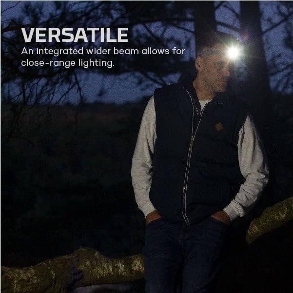 Nebo 150 Lumen Head Torch - Light Weight 3 Light Modes Comfortable Headband