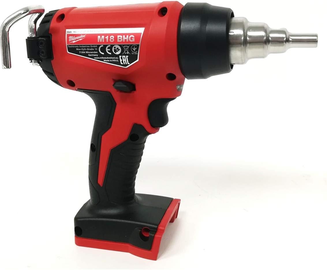 Milwaukee M18 BHG-0 18V Li-Ion RedLithium Cordless Heat Gun - Bare
