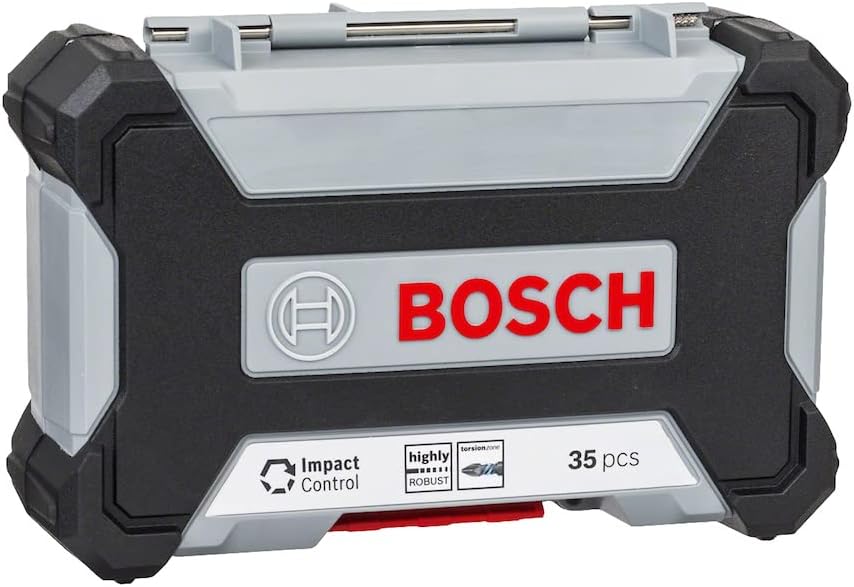 Bosch Professional 35 pieces MultiConstruction Drill Bit & Impact Control Screwdriver Bit Set