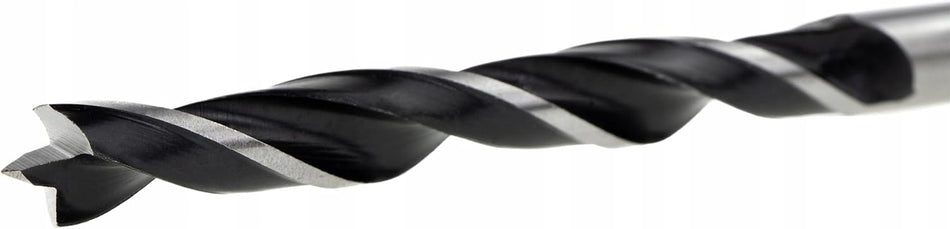 Milwaukee Straight Shank Double-Flute Brad Point Wood Drill Bit Set 8 Pieces