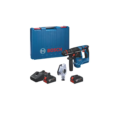 Bosch SDS Drill GBH 18V-18 1.5kg 18V 2 x 5.0Ah Brushless Cordless One Chuck4All