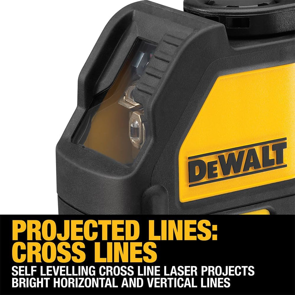 DEWALT DW088CG-XJ Green Self-Levelling Cross-Line Laser Level