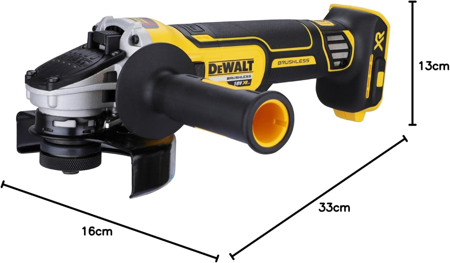 DeWalt DCG405N 18V XR Brushless 125mm Angle Grinder (Body Only)