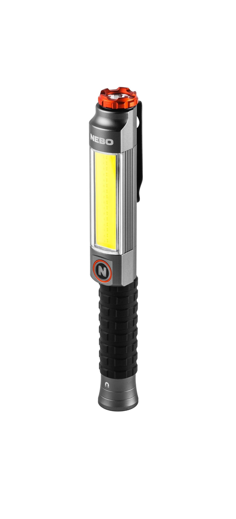 Nebo Big Larry Pro+ Rechargeable LED Flashlight Storm Grey 600lm