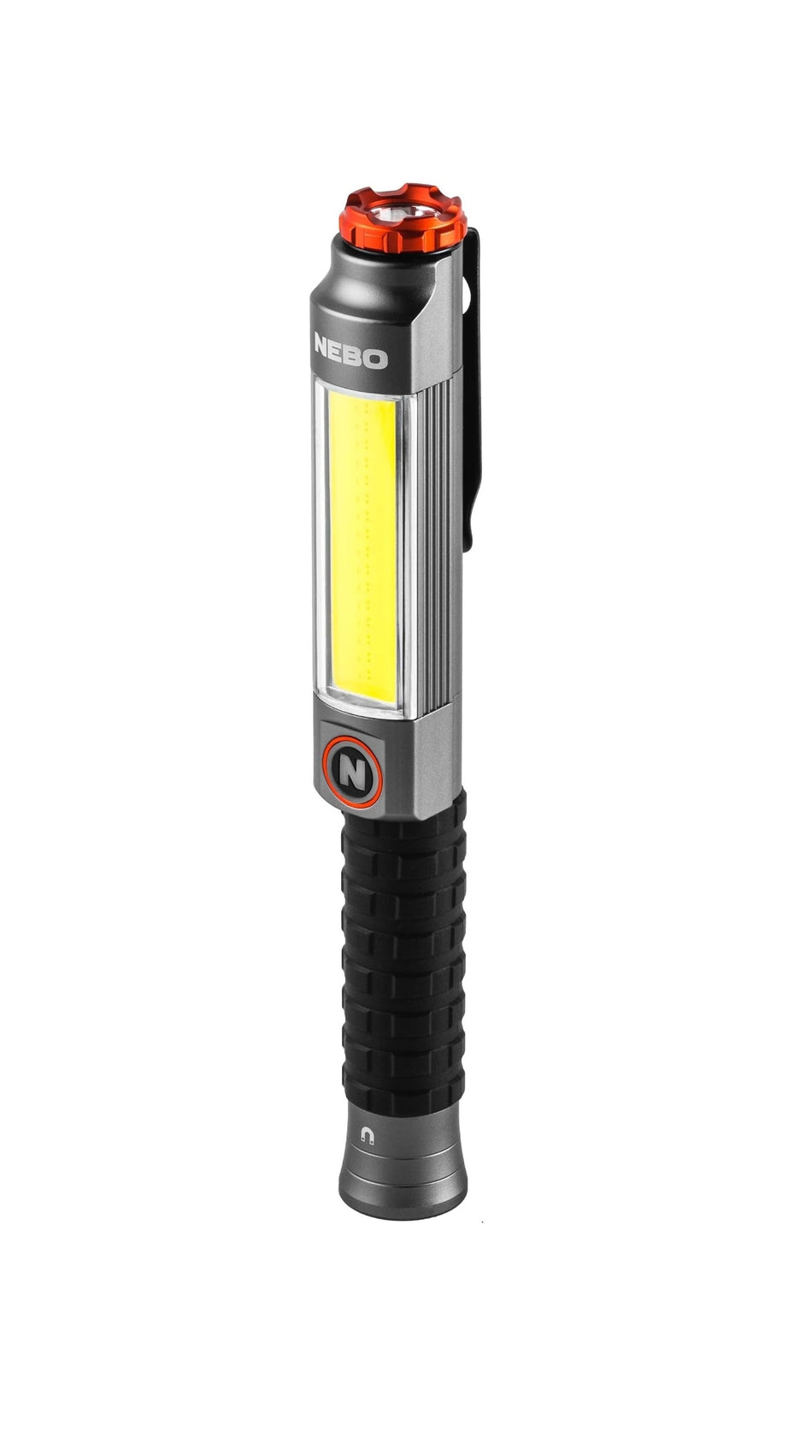 NEBO Big Larry 3 COB LED 600 Lumens Magnetic Battery Pocket Torch Flash Light