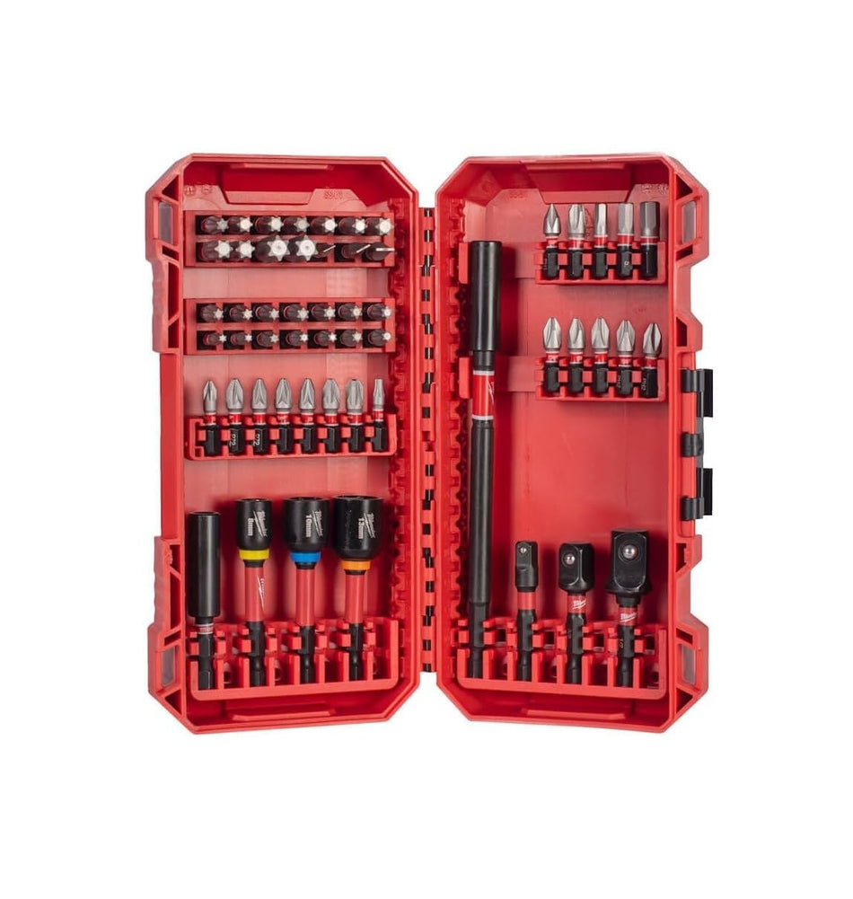 Milwaukee Impact Duty Screwdriver & Fastening Bit Set 54pc GEN 4 Shockwave