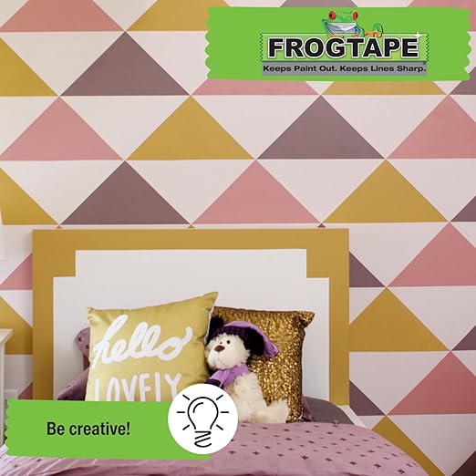 Frog Tape Green Multi Surface Masking Tape 24 / 36 / 48mm Sharp Lines Pack of 15