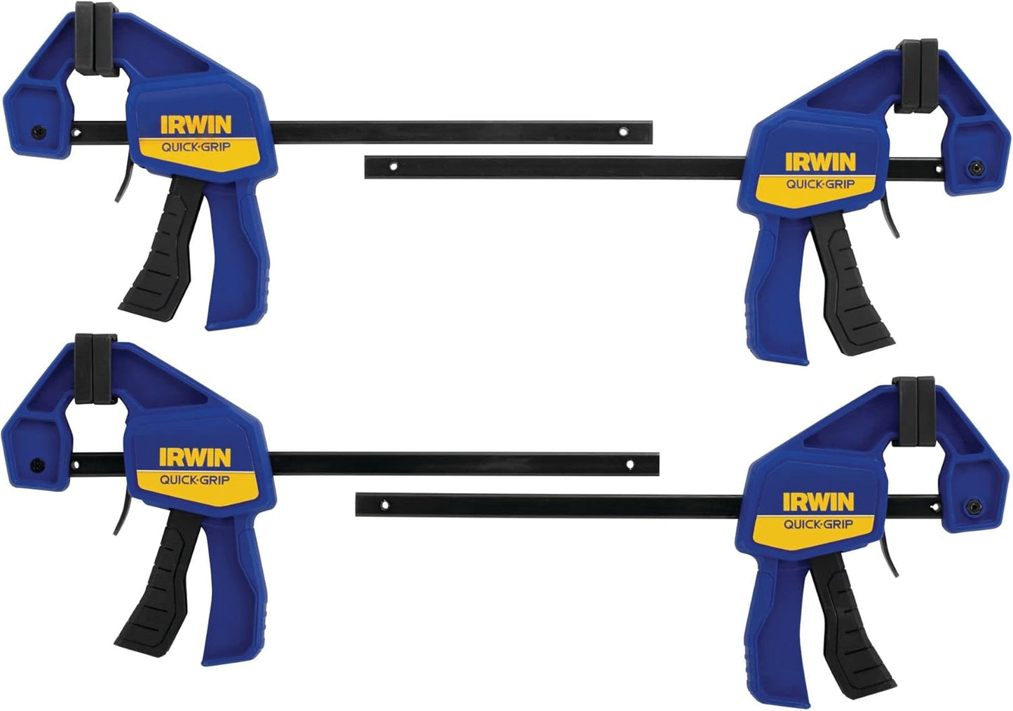 Irwin Quick-Grip T5462EL7 6" Inch 150mm Mini Trigger G Bar Clamp - 4 Pack