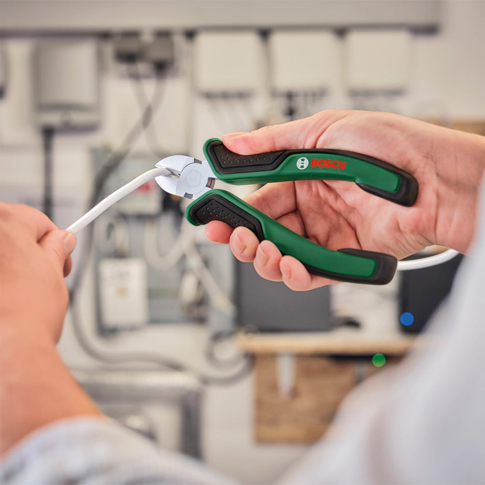 Bosch Pliers Premium Set 3-Piece Side Cutters Combination & Water Pump Pliers