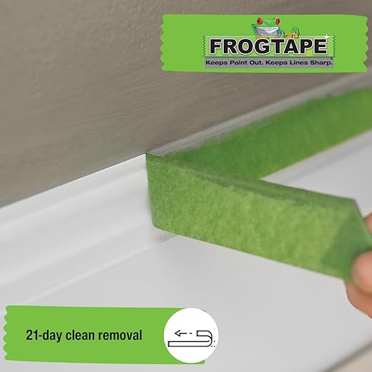 Frog Tape Green Multi Surface Masking Tape 24 / 36 / 48mm Sharp Lines Pack of 15