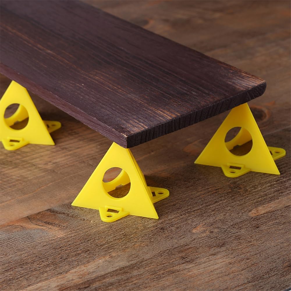 Painters Pyramids Stands Paint Triangle Stands for Canvas and Door Risers 40 pcs