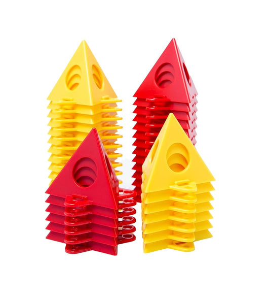 Painters Pyramids Stands Paint Triangle Stands for Canvas and Door Risers 40 pcs