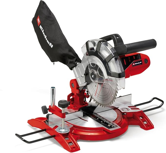 Einhell Crosscut Mitre Saw 210mm TC-MS 2112 1600W Work Table Carbide Saw 230V