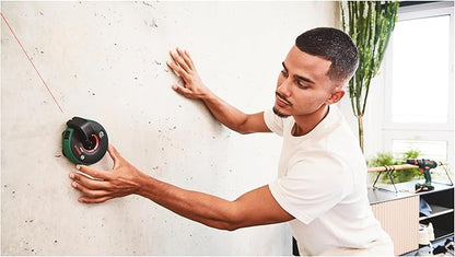 Bosch All-in-1 line Laser Atino 2nd gen. with Removable & Lockable Measuring Tape