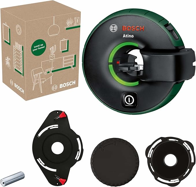 Bosch All-in-1 line Laser Atino 2nd gen. with Removable & Lockable Measuring Tape