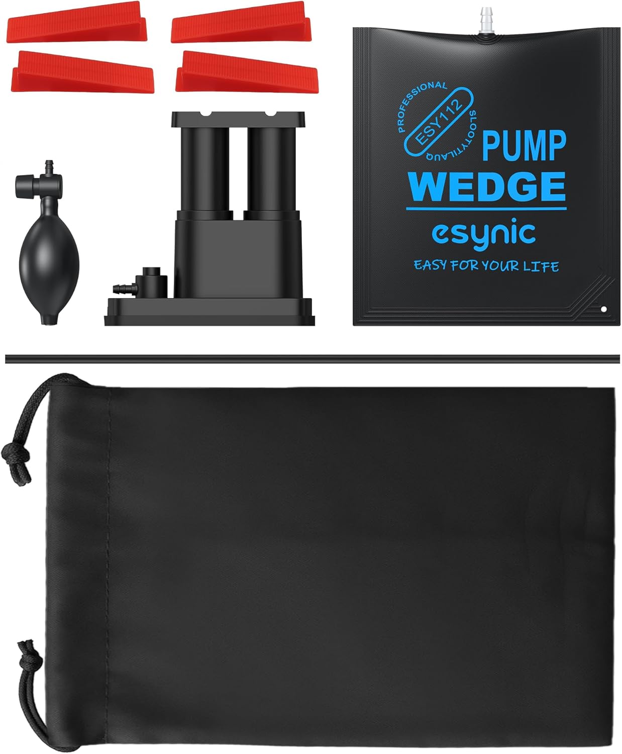 Air Wedge Pump Up Bag TPU Door Air Bags Support Foot Stepped and Squeezed Lifter