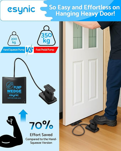 Air Wedge Pump Up Bag TPU Door Air Bags Support Foot Stepped and Squeezed Lifter