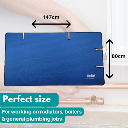 Plumbers Dust Sheet Work Mat Made From Water Proof Material