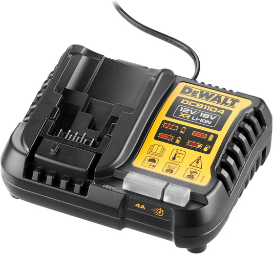 DeWalt DCB1104-GB 4A 12v/18v Multi-Volt Powerstack Battery Charger 240v
