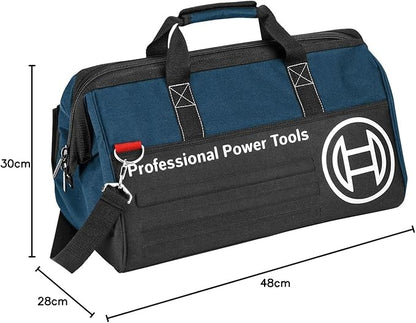 Bosch Professional Medium Tool Bag 480 mm x 280 mm x 300 mm many pouches