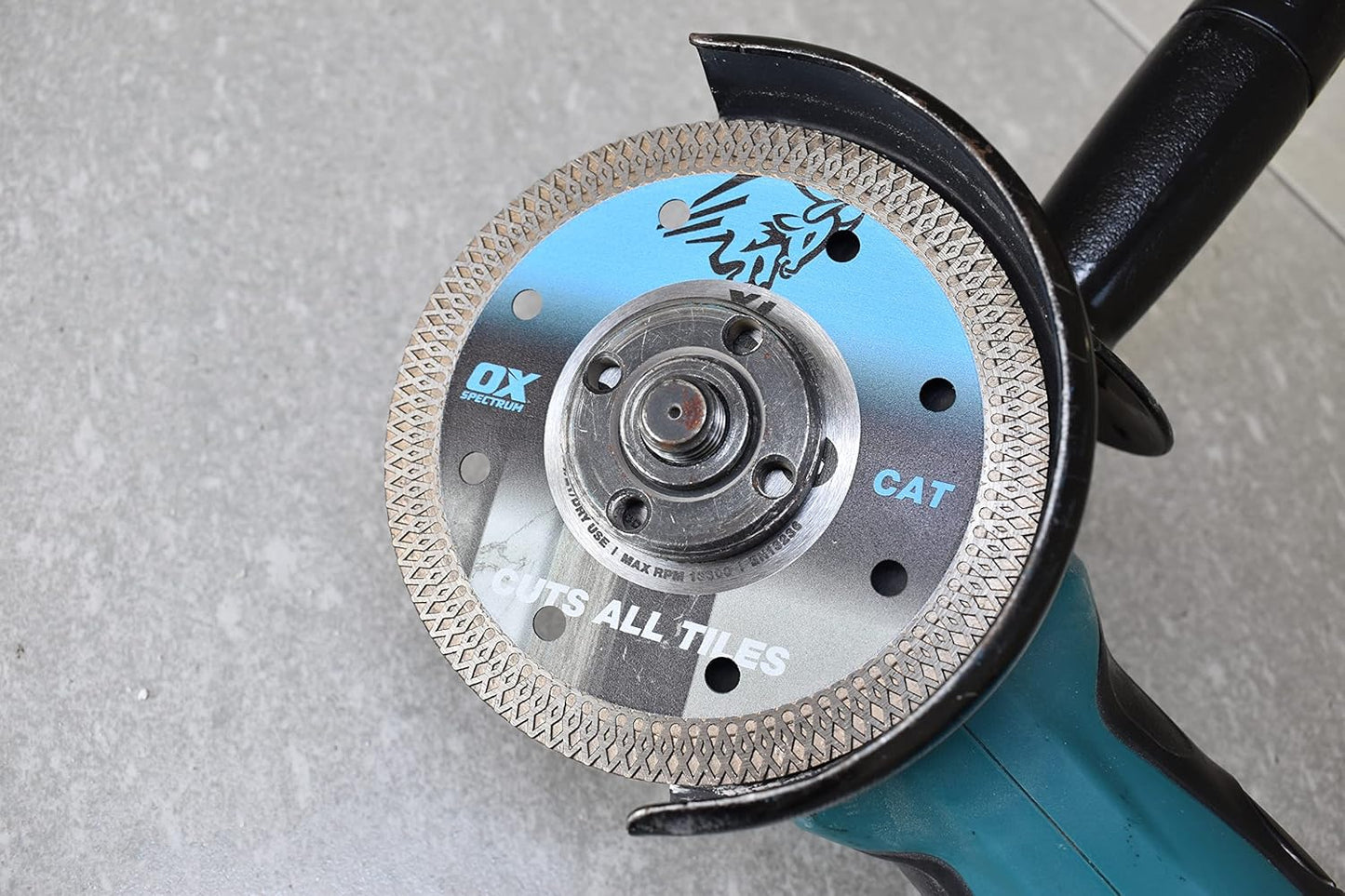 OX Tools XL Cuts All Tiles Diamond Blade 115mm/4.5"" Bore - 22mm