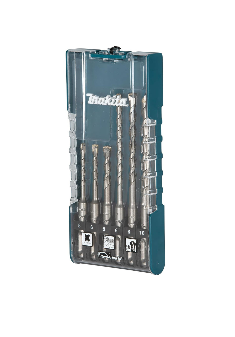 Makita SDS Drill Bit Set E-15730 6 Piece TCT 5-10mm