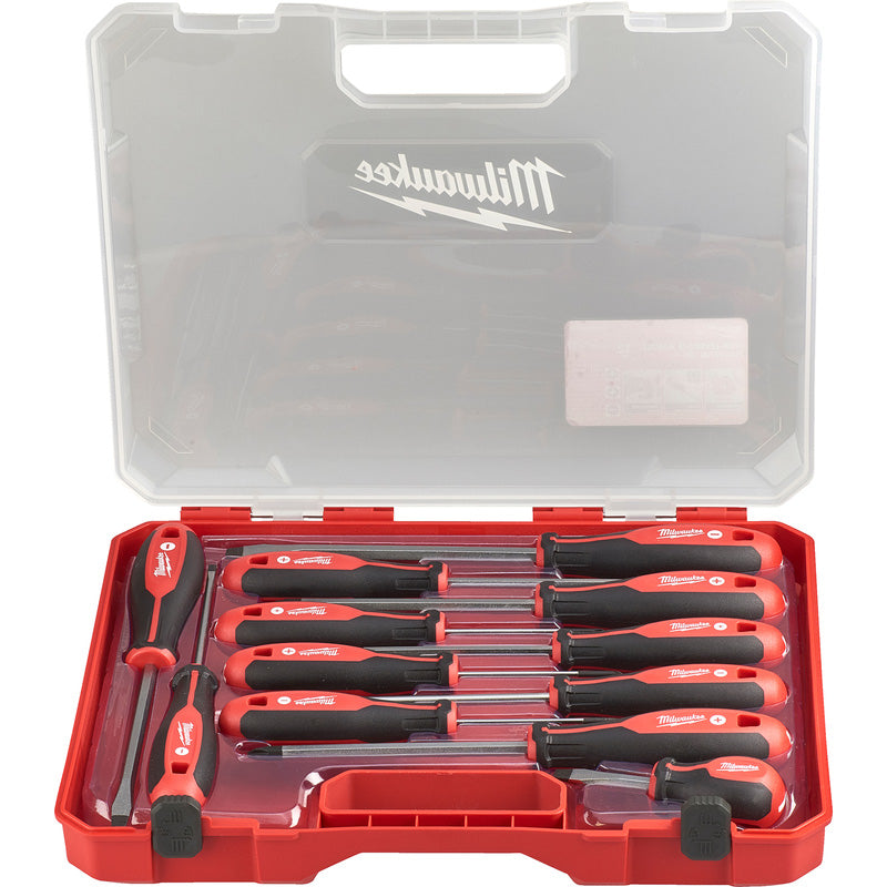 Milwaukee Tri-Lobe Mixed Screwdriver Set 12 Pieces